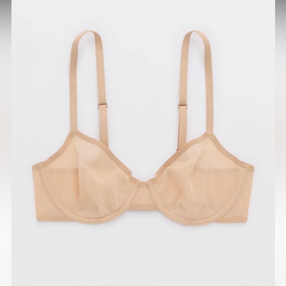 NWT Aerie Smoothez Balconette Mesh Bra 36B